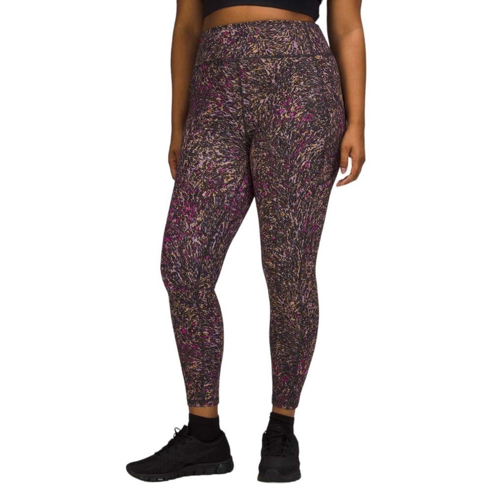 Lululemon Invigorate High Rise Tight legging topography multi workout size 6